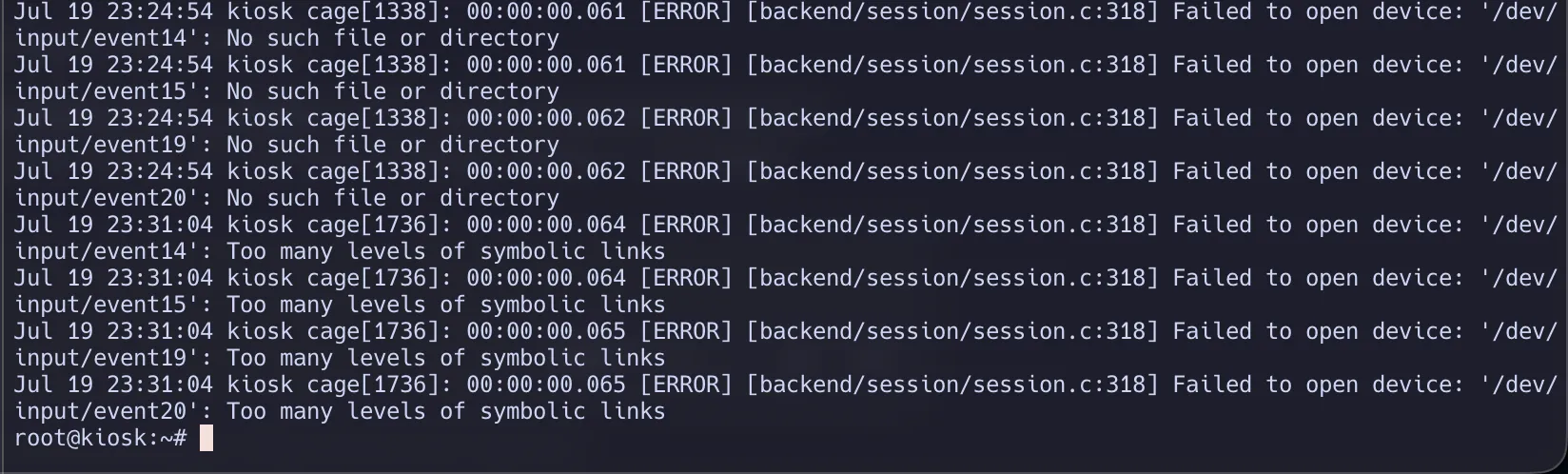Too many levels of symbolic links error on a one-hop symlink